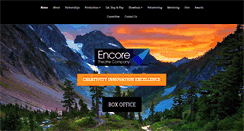 Desktop Screenshot of encoretheatre.org.au